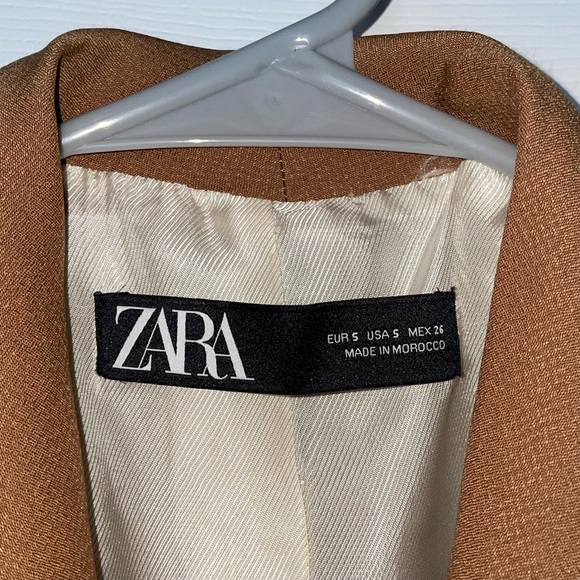 ZARA SUIT SET - blazer and matching pants S & XS - Picture 3 of 13